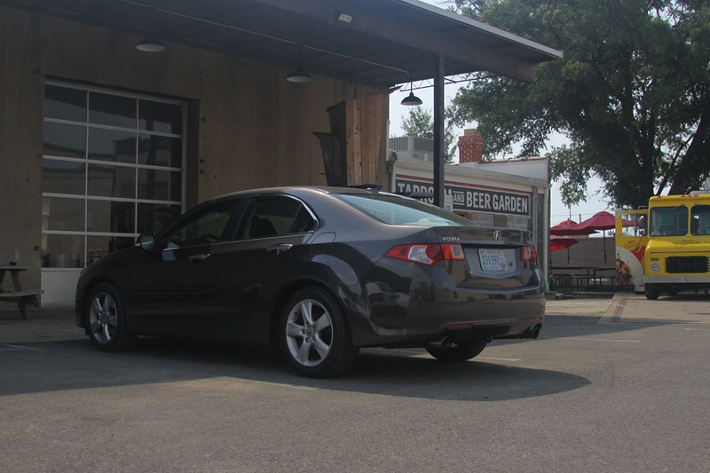 The TSX in my natural habitat of a local craft brewery. I took quite a few shots from this angle and I’m not quite sure why.